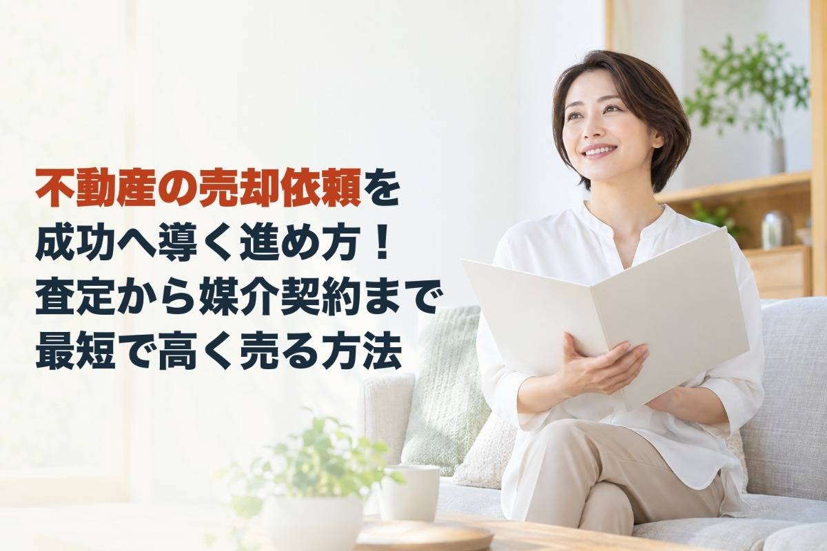 不動産の売却依頼を成功へ導く進め方!査定から媒介契約まで最短で高く売る方法